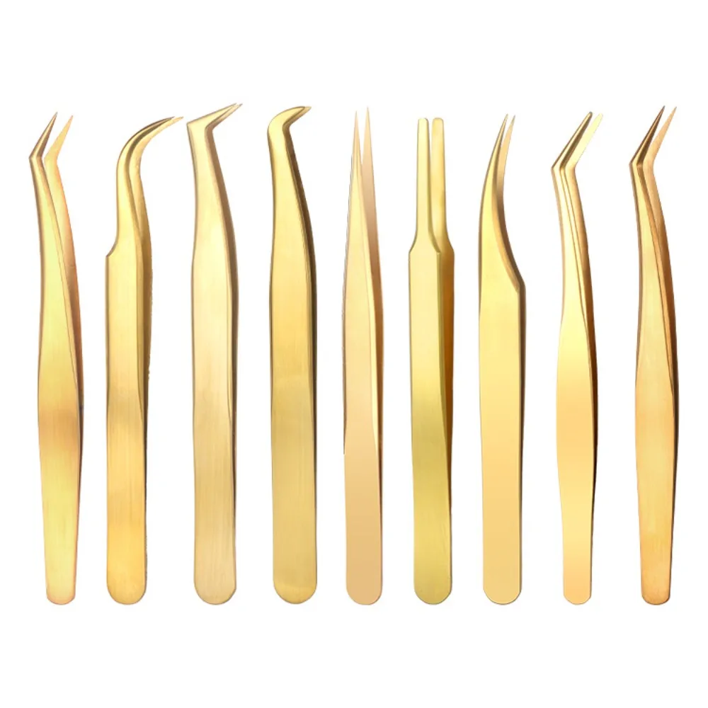Eyelash Extension London - New Stainless Steel Lash Extension Tweezers