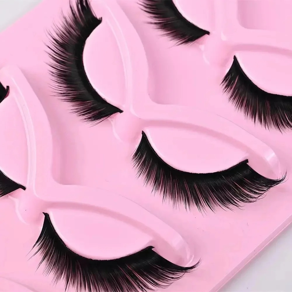 5 Pairs False Eyelashes Natura - огляд і ціна Eyelash Extension Cat Eye