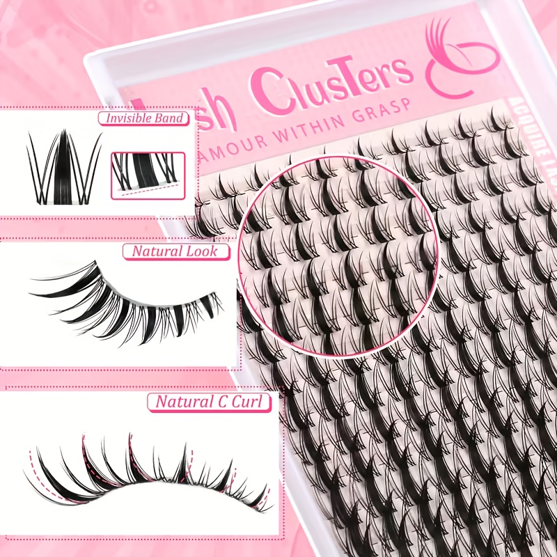 140pcs Fairy Eyelash 8-18mm Ma - огляд і ціна Eyelash Extension Wet Look