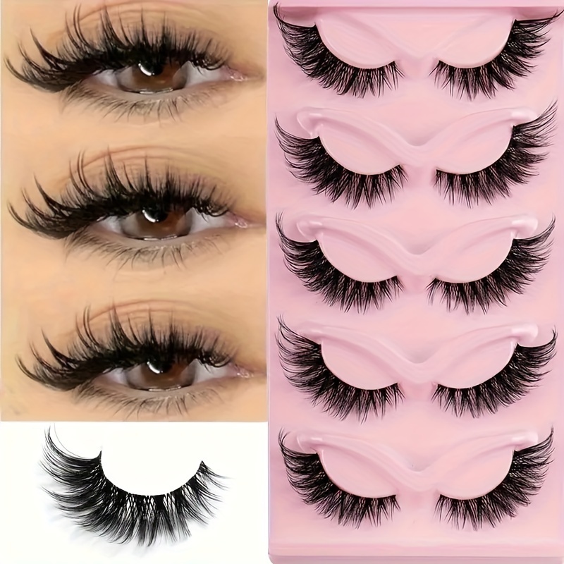 5 Pairs Cat Eye False Eyelashe - огляд і ціна Eyelash Extension Cat Eye