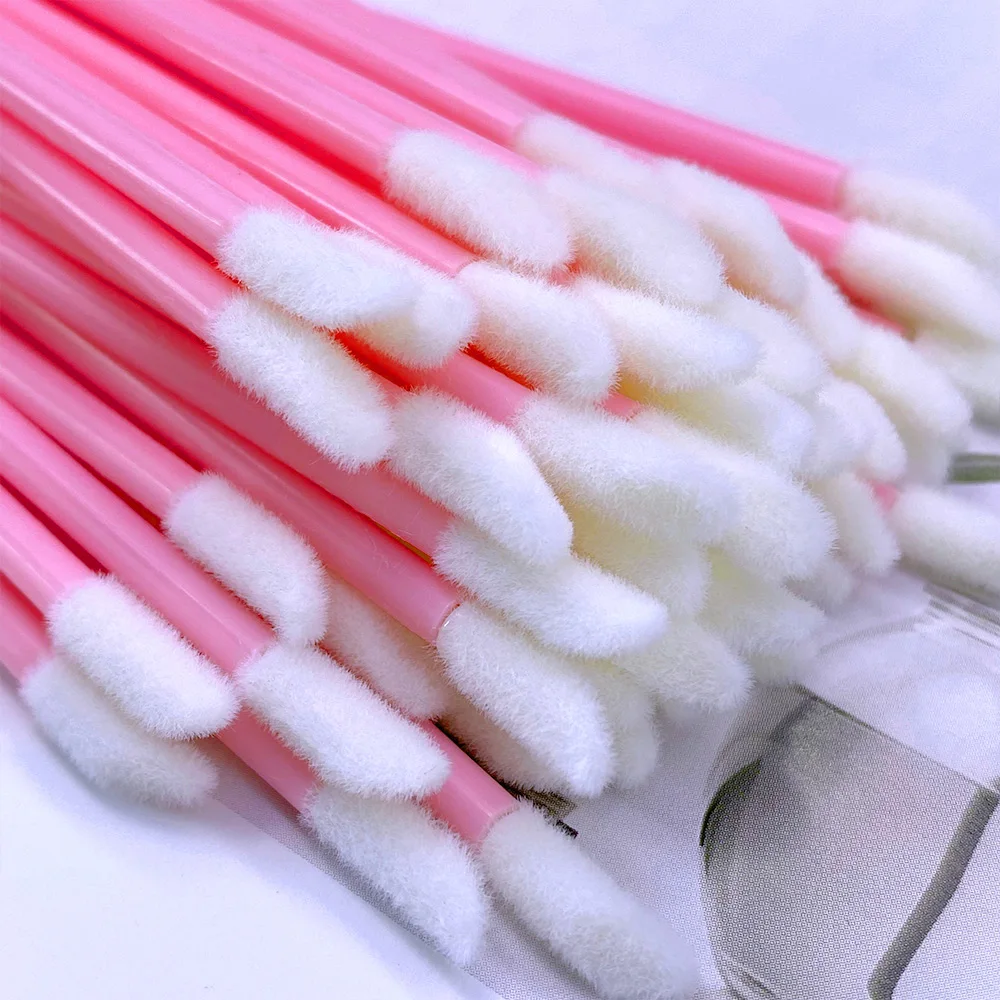 50/500Pcs Disposable Lip Brush - огляд і ціна Eyelash Extension Eyeliner