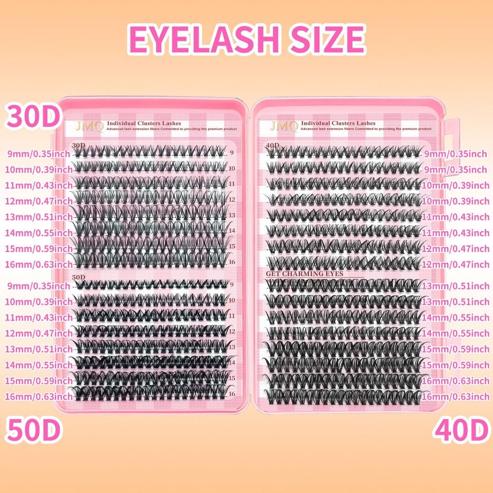 9-16mm Length False Eyelashes  - огляд і ціна Eyelash Extension Look