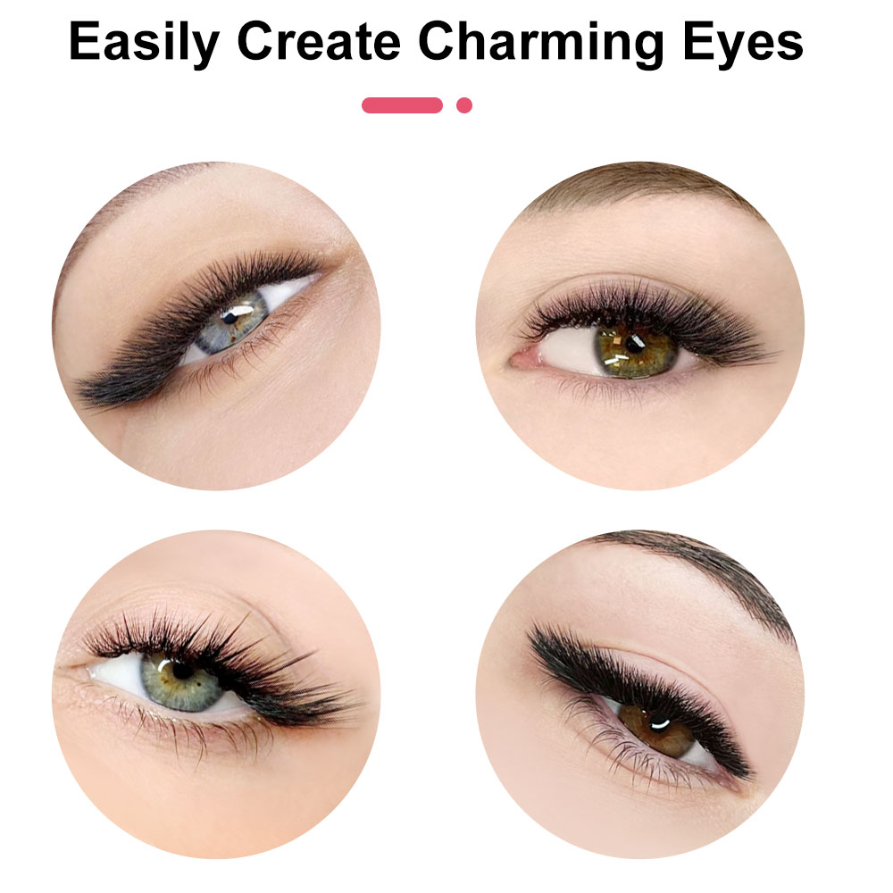 60pcs 30D C/D/L Curl Cluster E - огляд і ціна Eyelash Extension Cat Eye