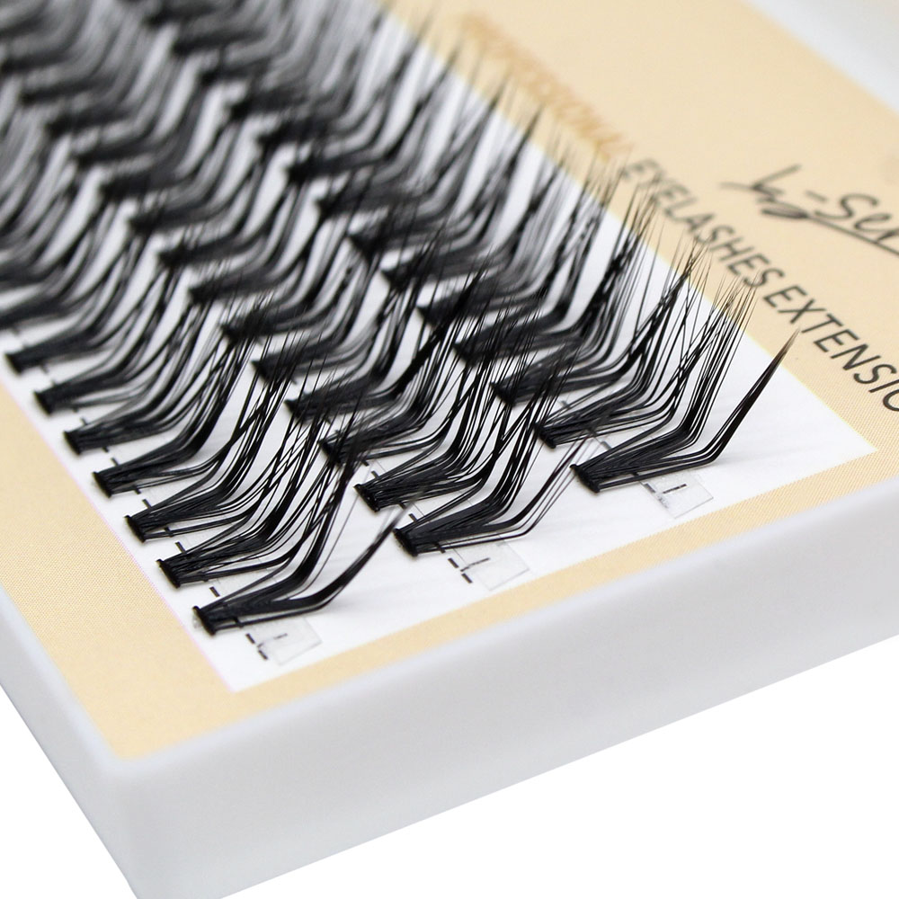 60pcs 30D C/D/L Curl Cluster E - огляд і ціна Eyelash Extension Cat Eye