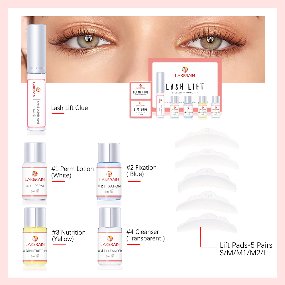 Dropshipping Lash Lift Kit Sem - огляд і ціна Eyelash Extension Permanent