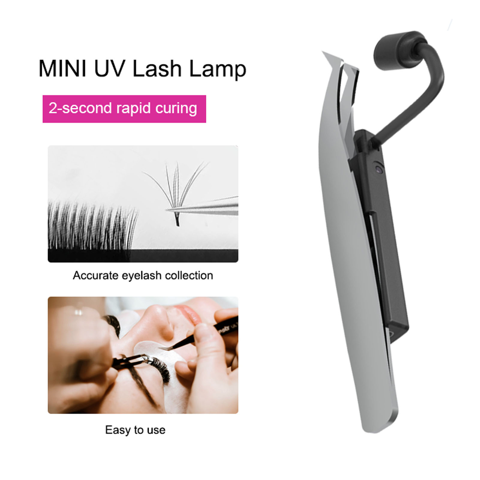 LED Lash Lamp 1W 395nm Fast Gl - огляд і ціна Eyelash Extension Last