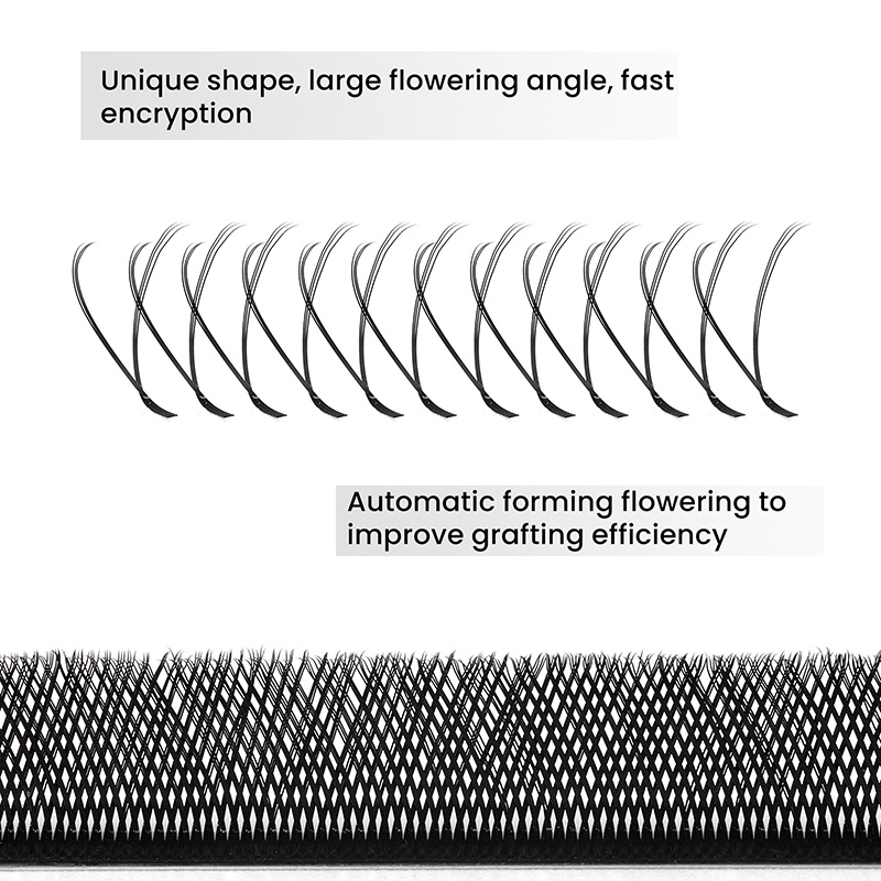 10PCS Upgraded YY Y-Shaped Eye - огляд і ціна Lash Fan Volume