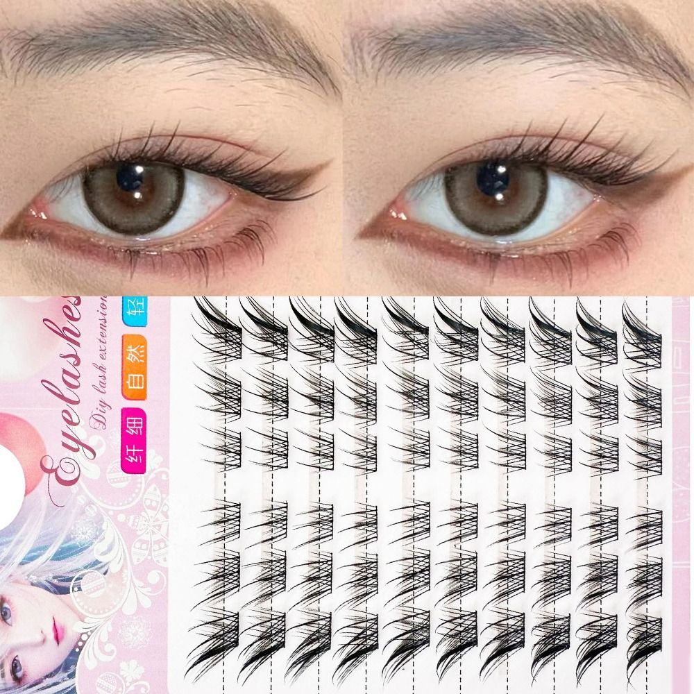 3D Cat Eye Clusters Lashes Nat - огляд і ціна Eyelash Extension Cat Eye