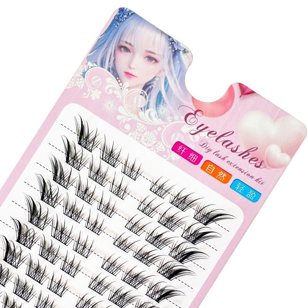 3D Cat Eye Clusters Lashes Nat - огляд і ціна Eyelash Extension Cat Eye