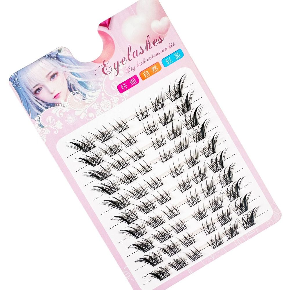 3D Cat Eye Clusters Lashes Nat - огляд і ціна Eyelash Extension Cat Eye